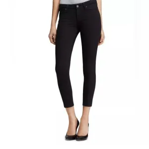 🆕 PAIGE VERDUGO ANKLE BLACK JEANS - Sterling Dark Coated- Size 28