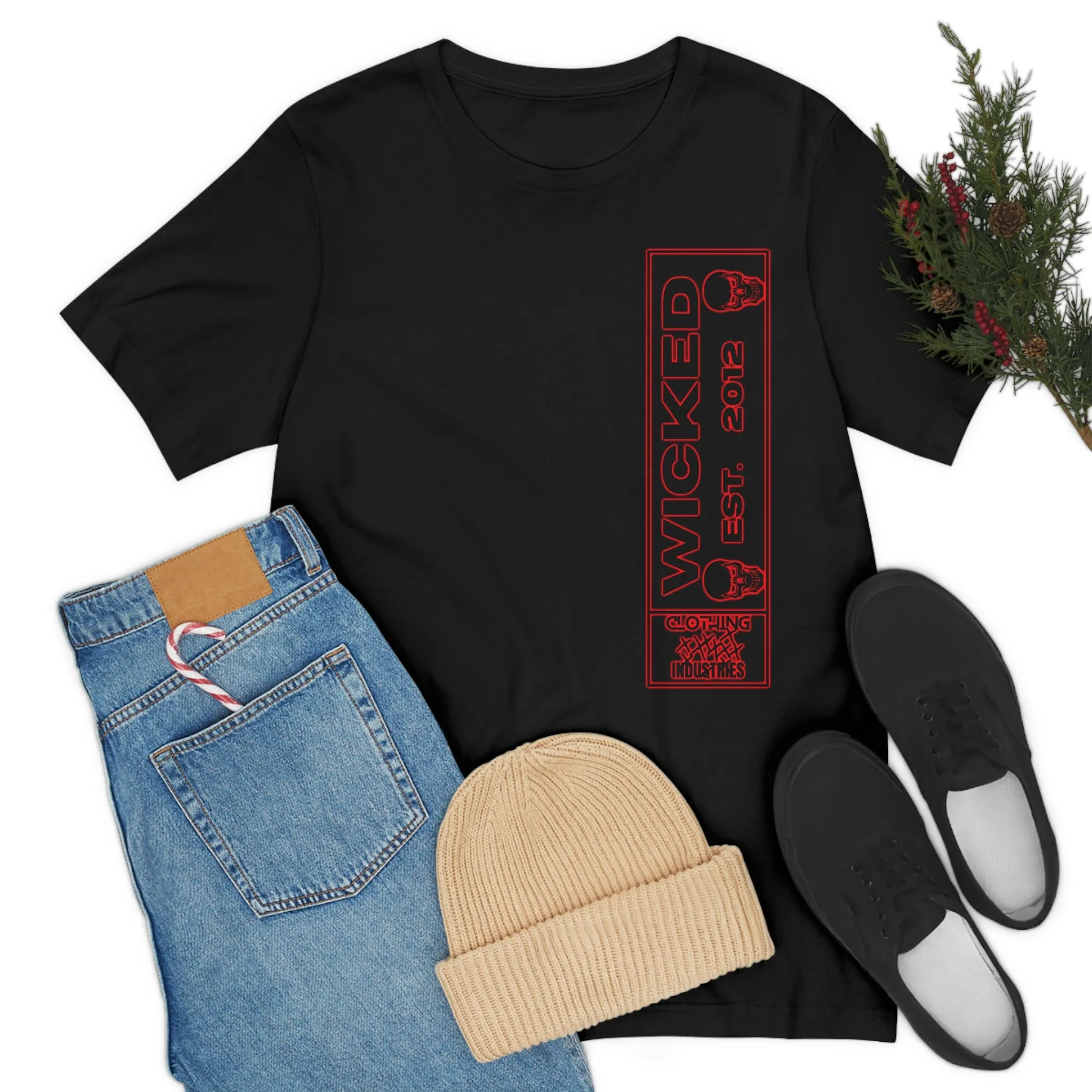 2012 Red Short Sleeve Tee