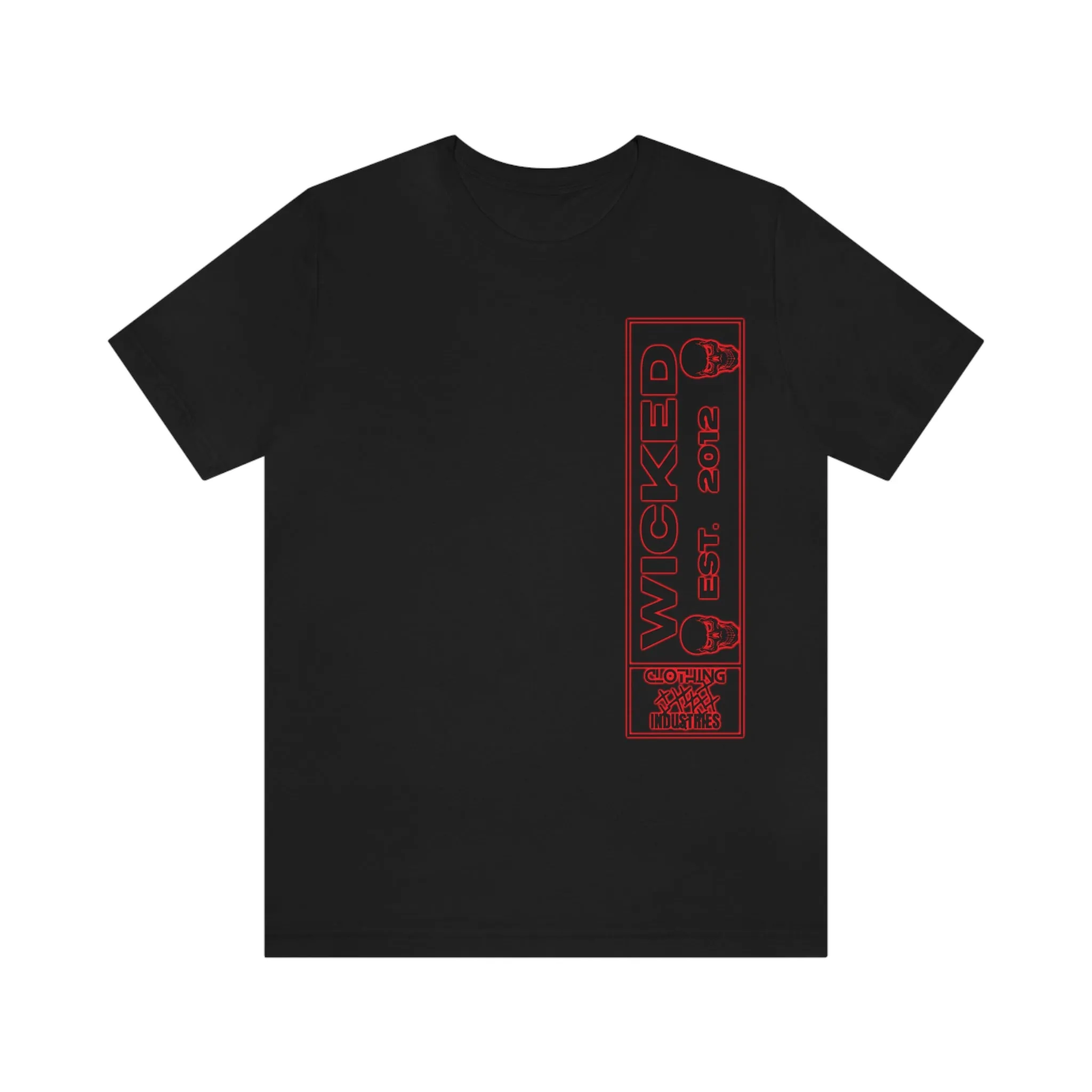 2012 Red Short Sleeve Tee