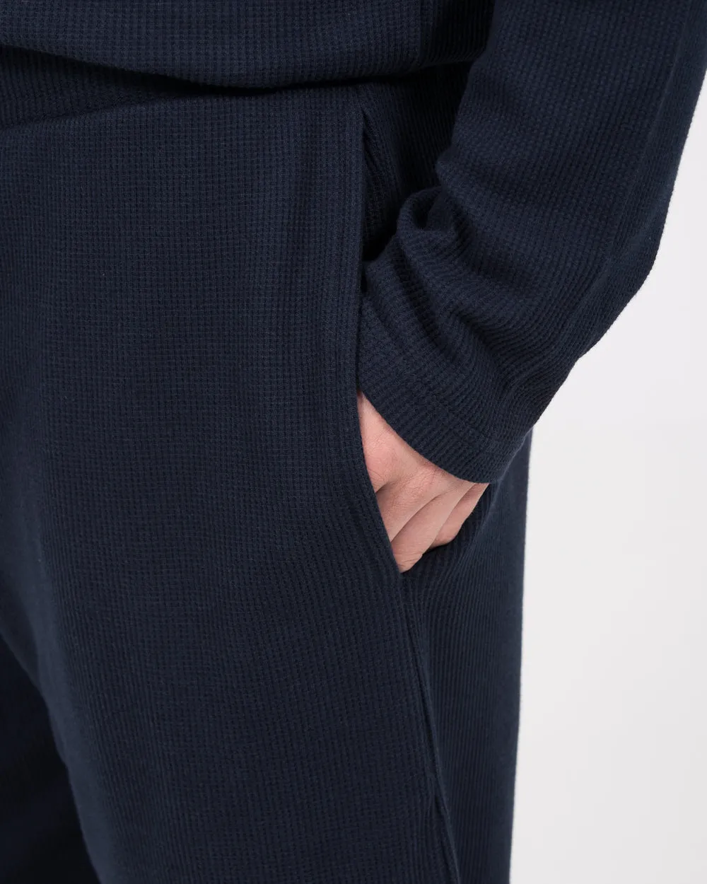 2t Tall Waffle Pyjama Shorts (navy)
