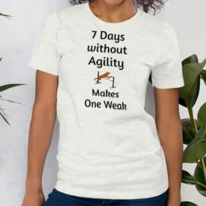7 Days Without Agility T-Shirts - Light