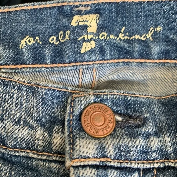 7 For All Mankind Dojo Cropped Jeans
