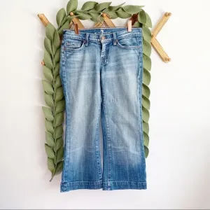 7 For All Mankind Dojo Cropped Jeans