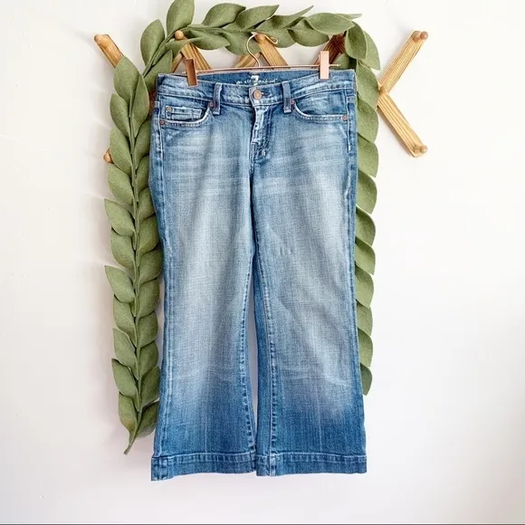 7 For All Mankind Dojo Cropped Jeans