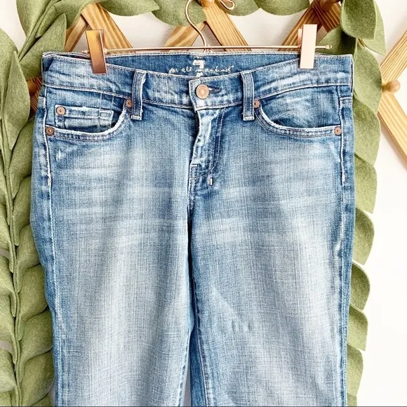 7 For All Mankind Dojo Cropped Jeans