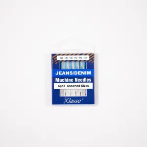AA5103991 Klasse Jeans Needle Asst (x3 Ea) 100/16, 110/18