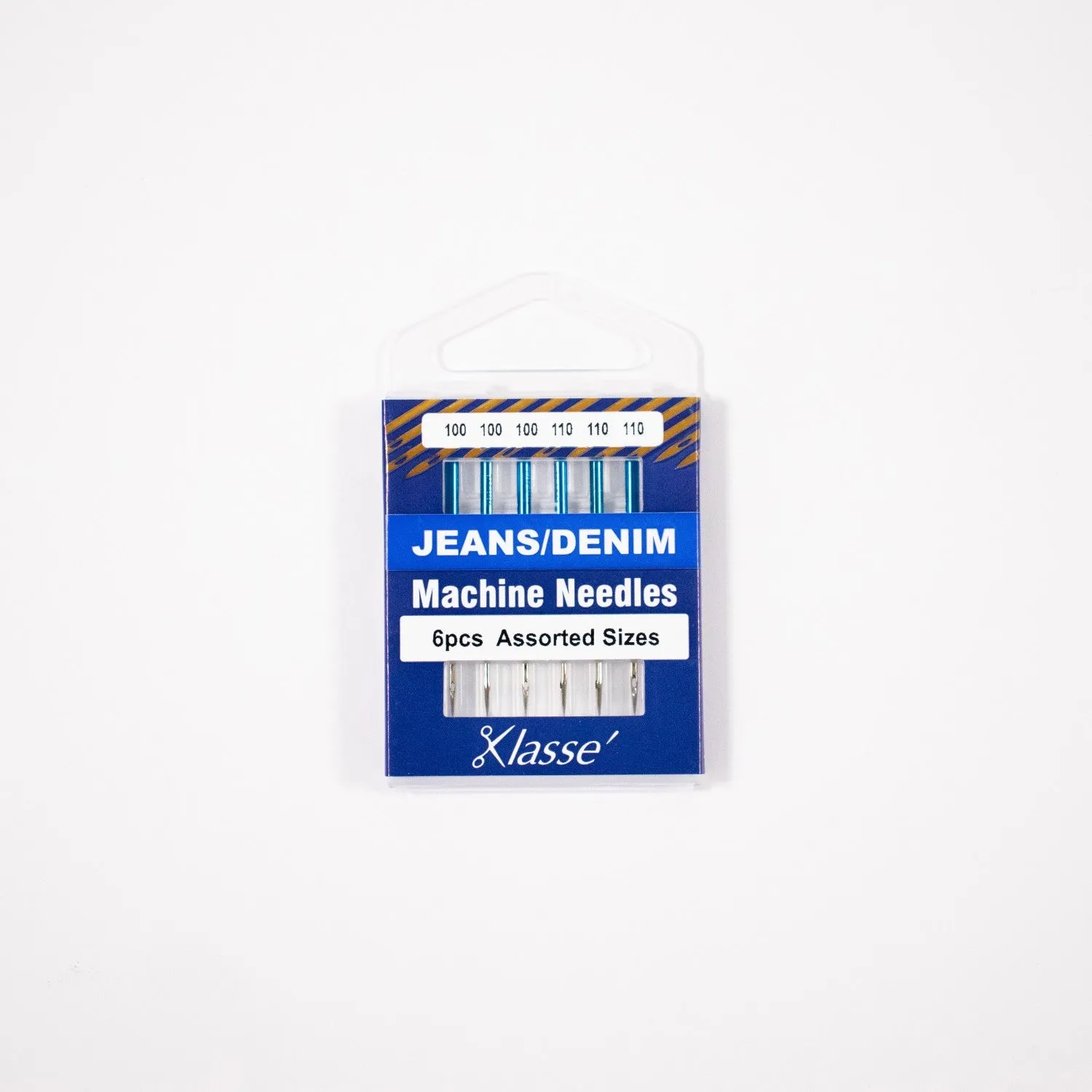 AA5103991 Klasse Jeans Needle Asst (x3 Ea) 100/16, 110/18
