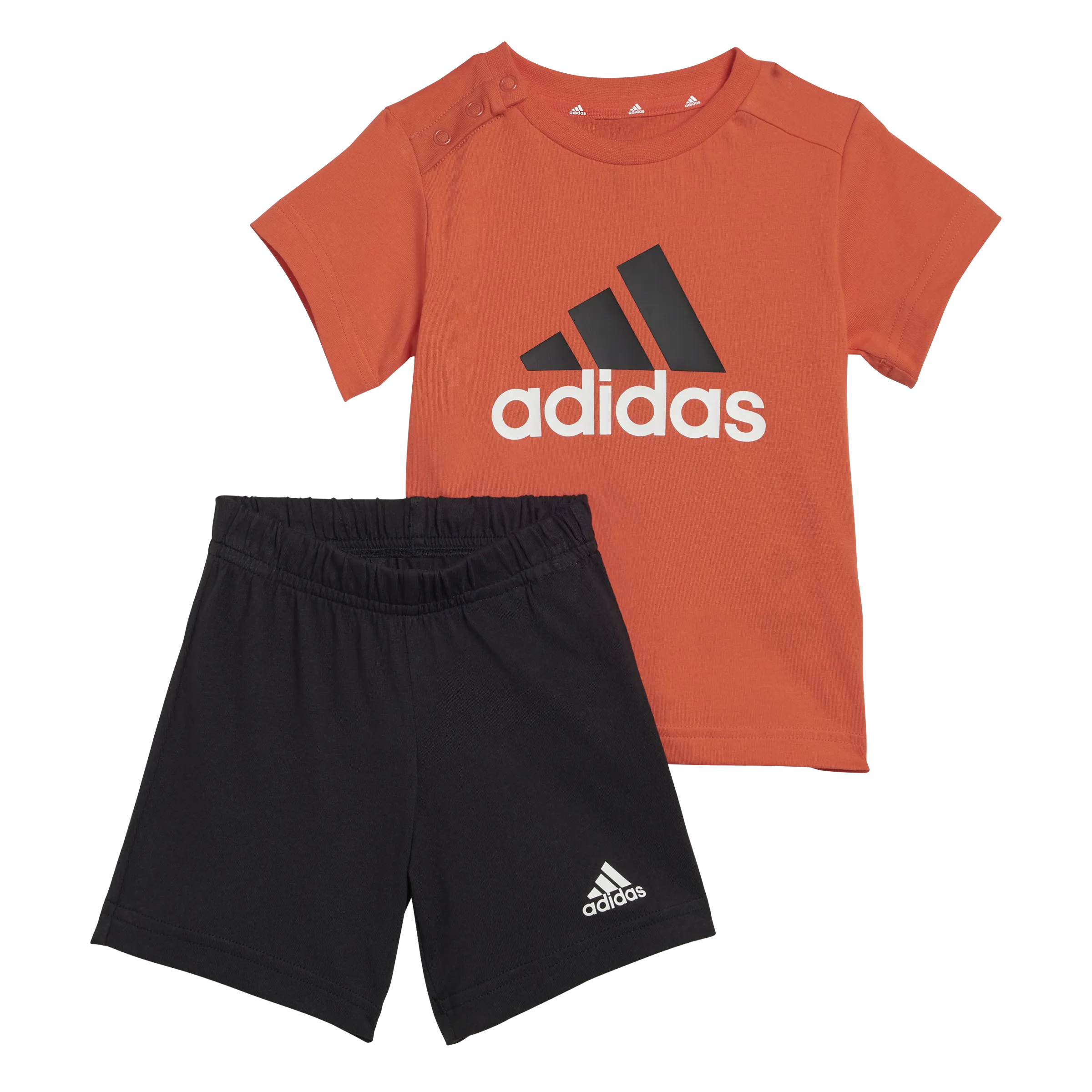 adidas Essentials Organic Cotton Kids Tee and Short Set