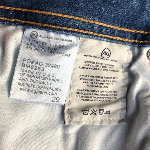 Ag Adriano Goldschmied Graduate Tailored Leg Denim 360