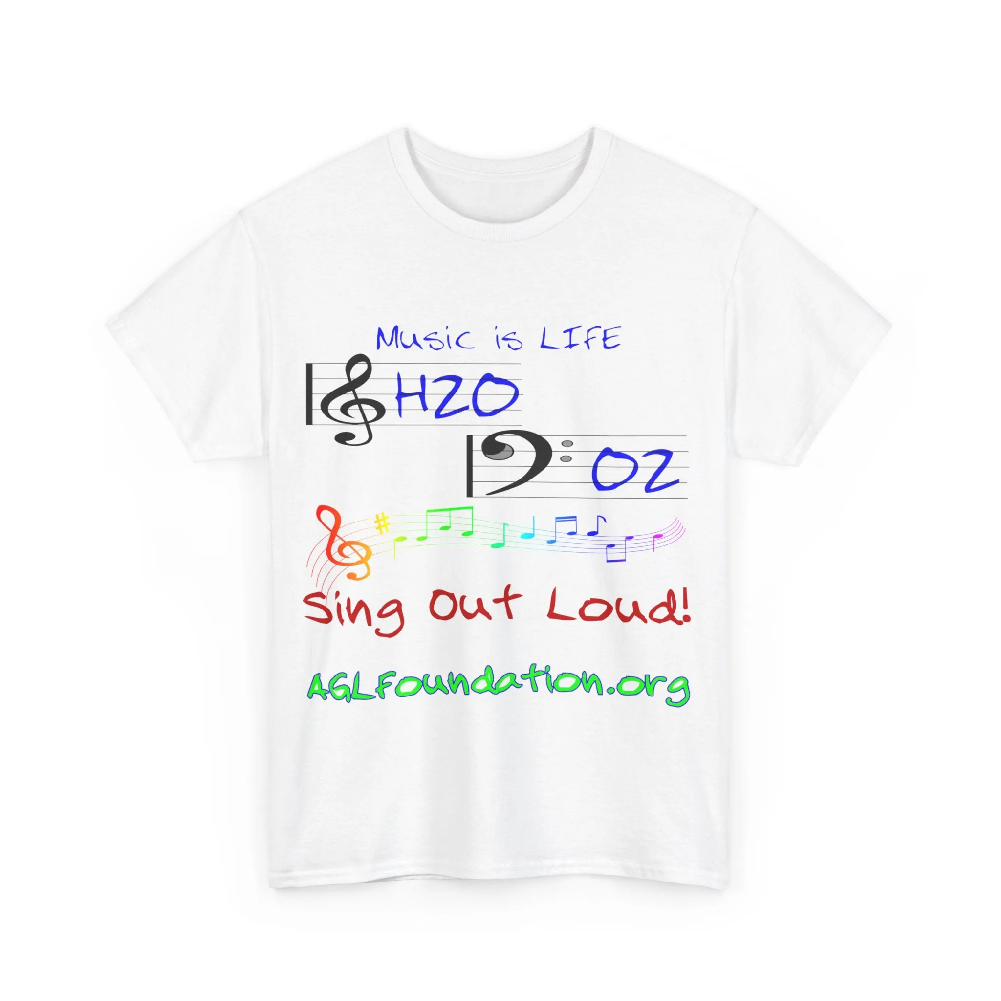 AGL Foundation Music is Life T Shirt