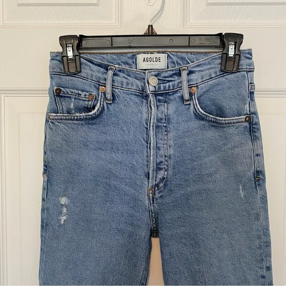 AGolde Nicos High Rise Skinny Jeans