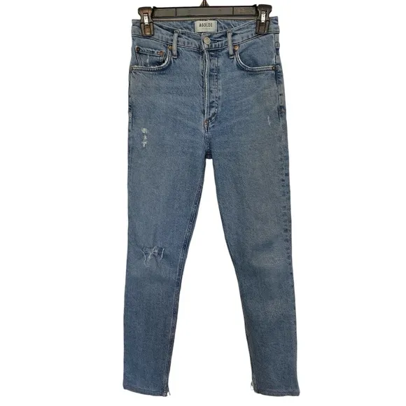 AGolde Nicos High Rise Skinny Jeans