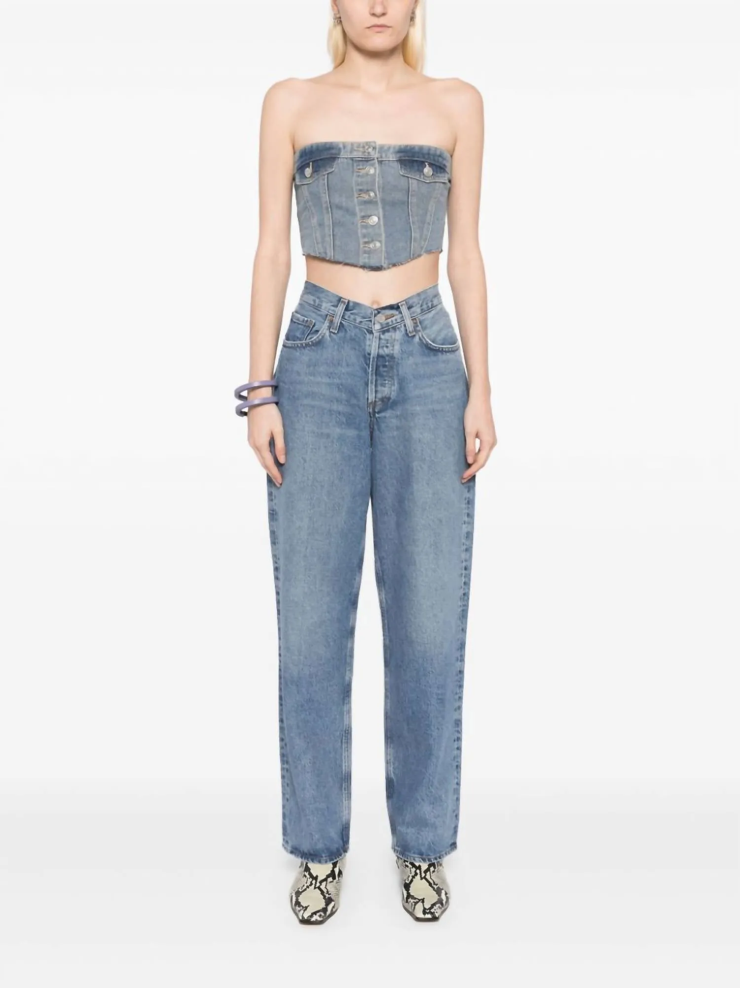 Agolde - V-waist Baggy Jean