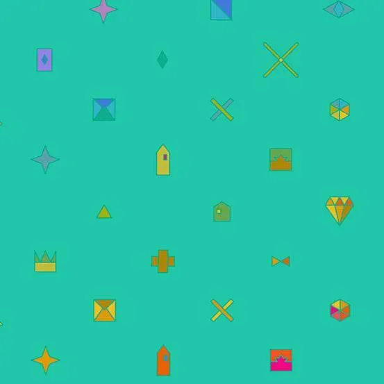 Alison Glass - Sunprints 2021 - Trinket - Jade