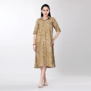 Amber Glow Dress