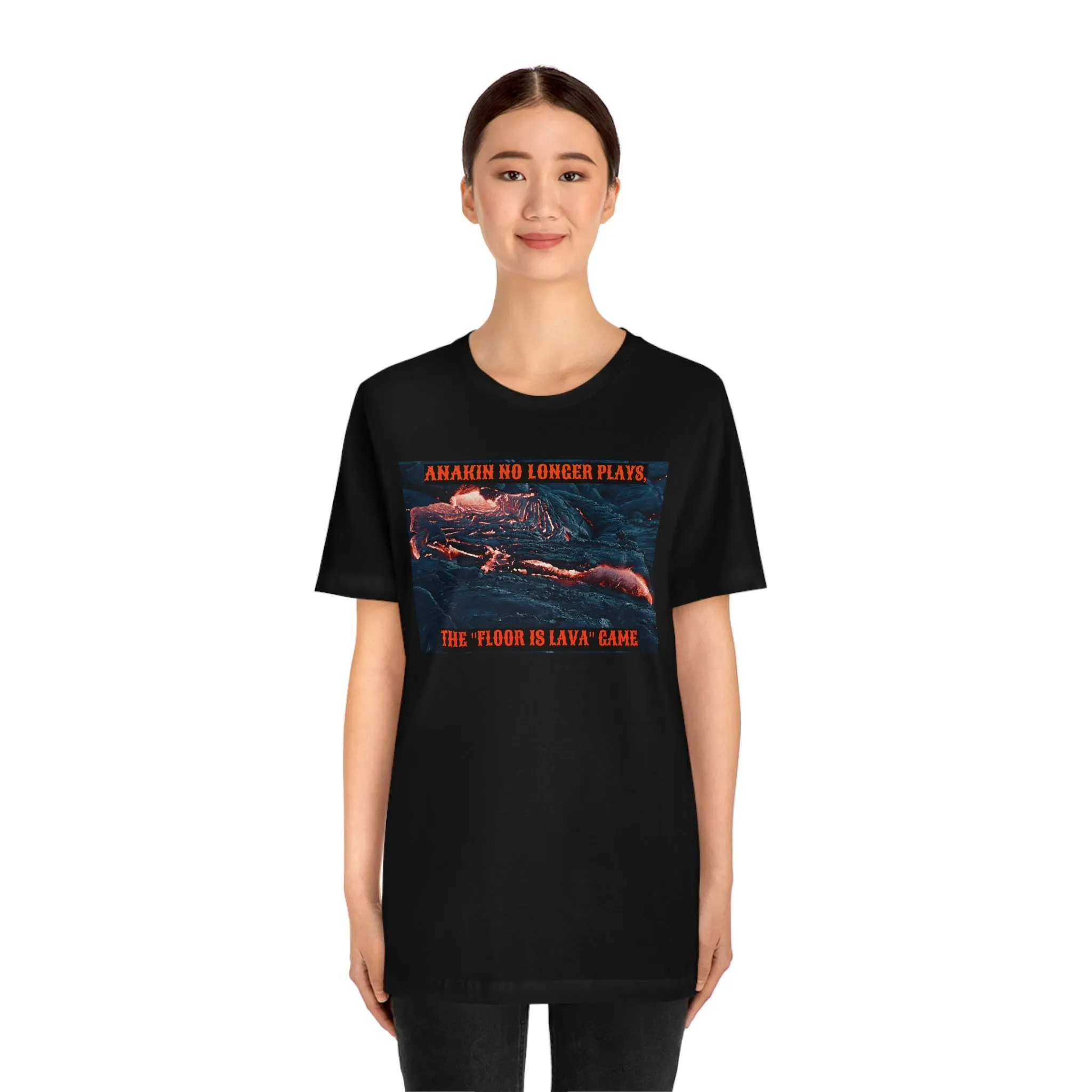 Anakin No Longer Plays, The "Floor Is Lava" Game Short Sleeve Tee