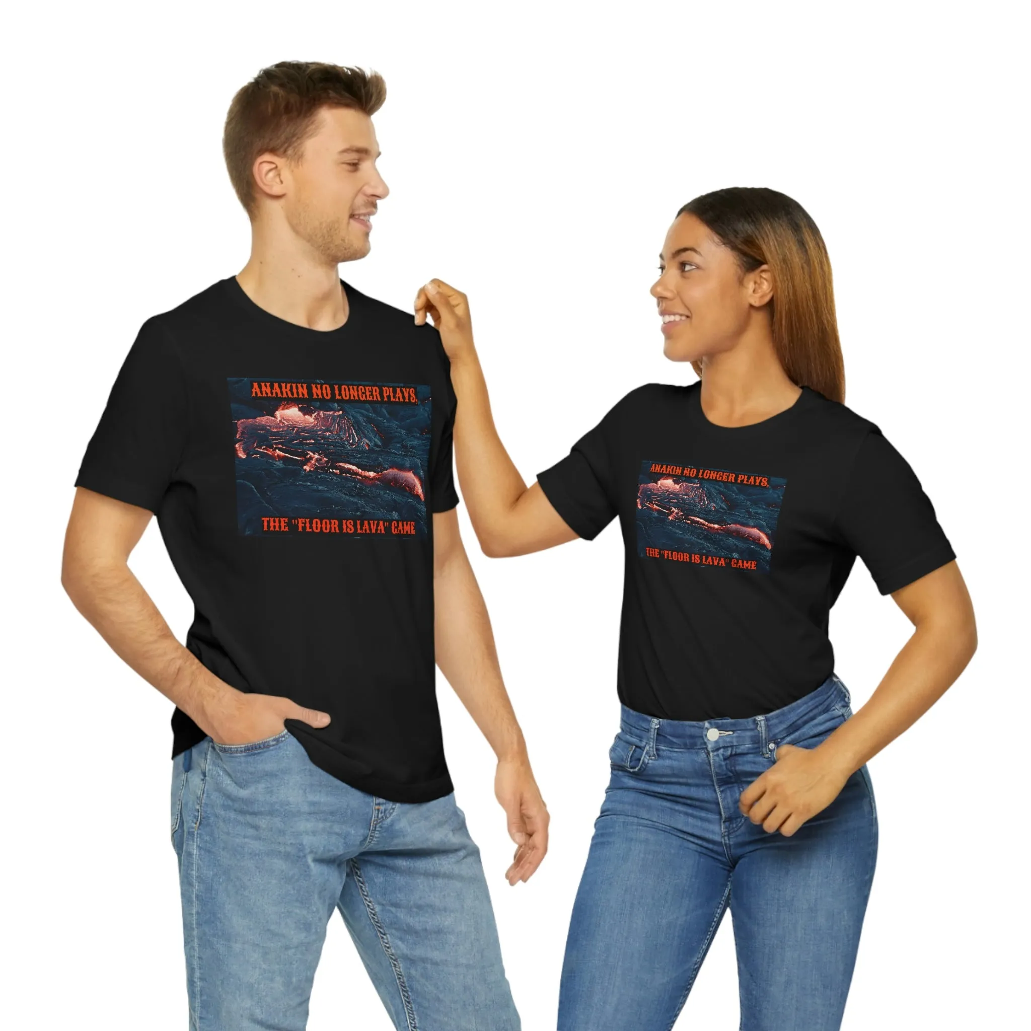 Anakin No Longer Plays, The "Floor Is Lava" Game Short Sleeve Tee