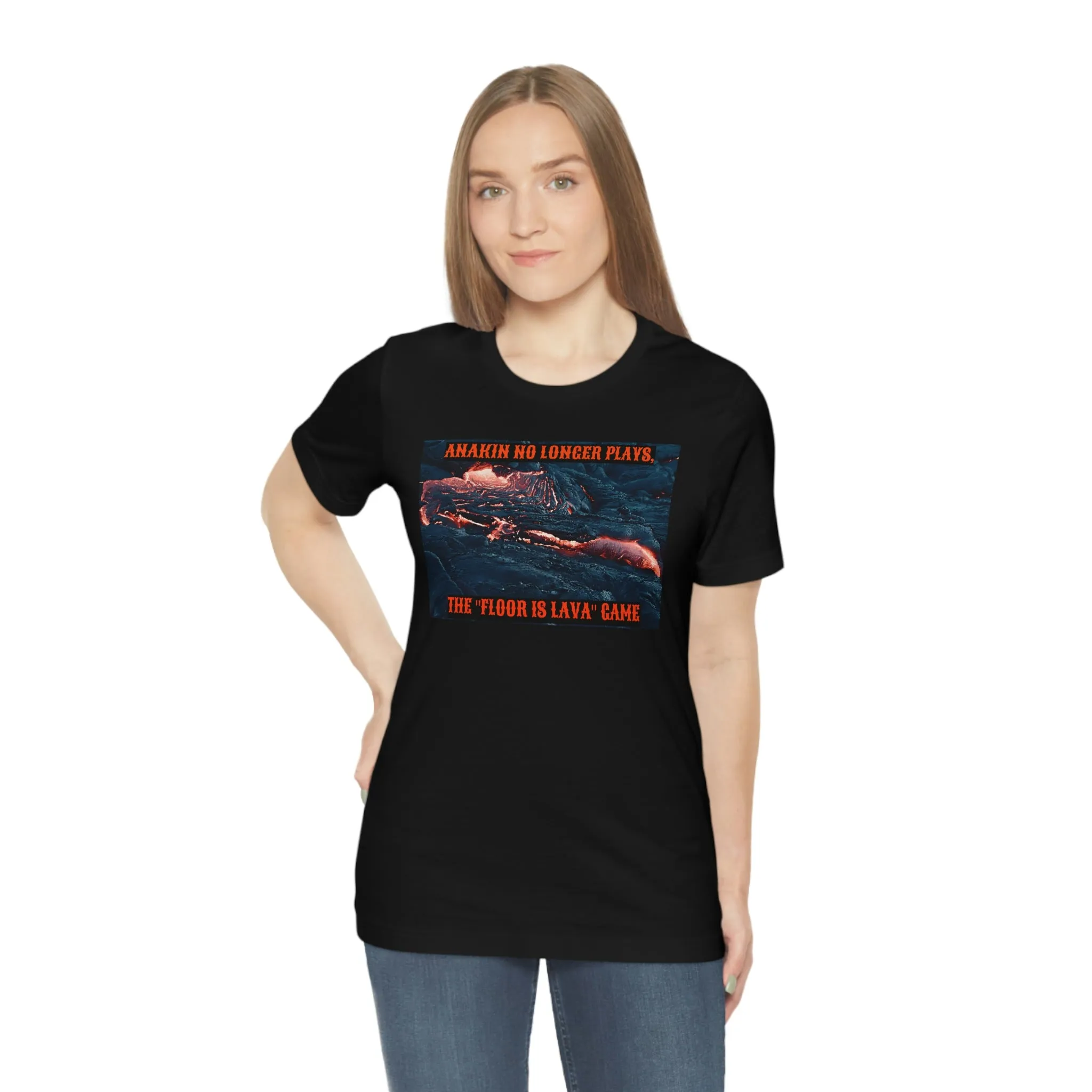 Anakin No Longer Plays, The "Floor Is Lava" Game Short Sleeve Tee