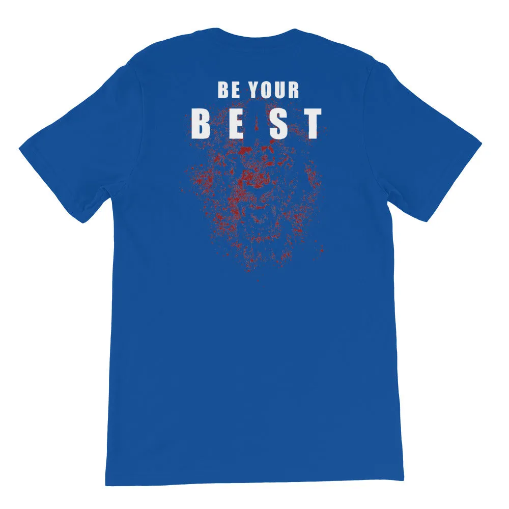 And Still Champion on front, Be Your Beast on back, men's T-shirt