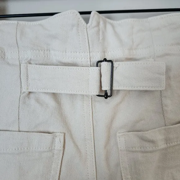 Anthropologie Pilcro | The Kit High Rise Wide Leg Utility Trouser Jeans - Sz 28