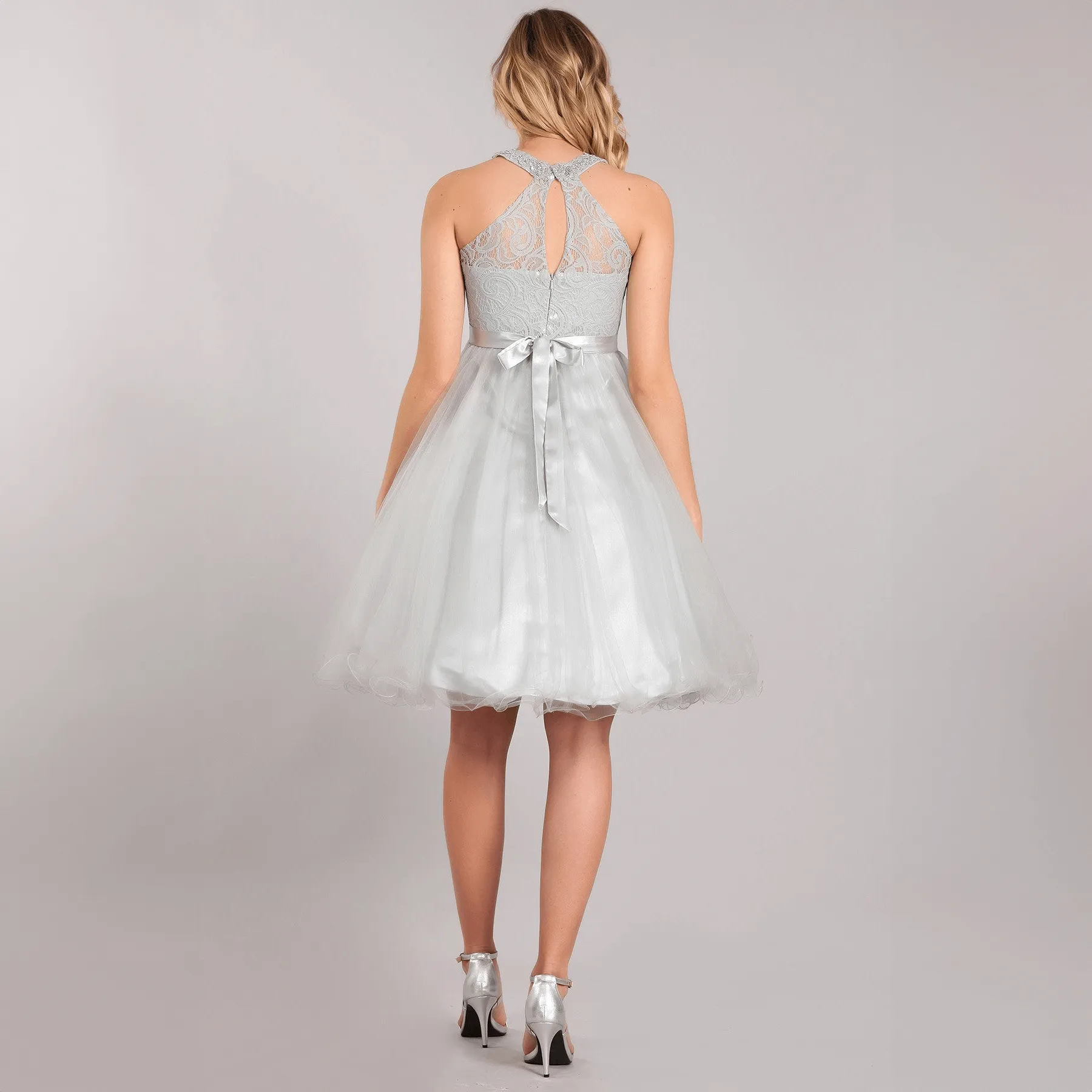 Arabella Dress - Blush Peach