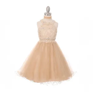 Arabella Dress - Rose Gold