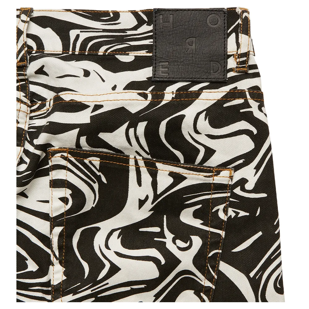 ARDEN Women's Marble Monochrome Jeans
