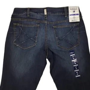 Ariat R.E.A.L. Denim NWT Ella Deconstructed Cropped Boot Jeans Mid Rise Size 32