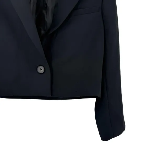 Aritzia Wilfred La Paz Blazer Sz M Black