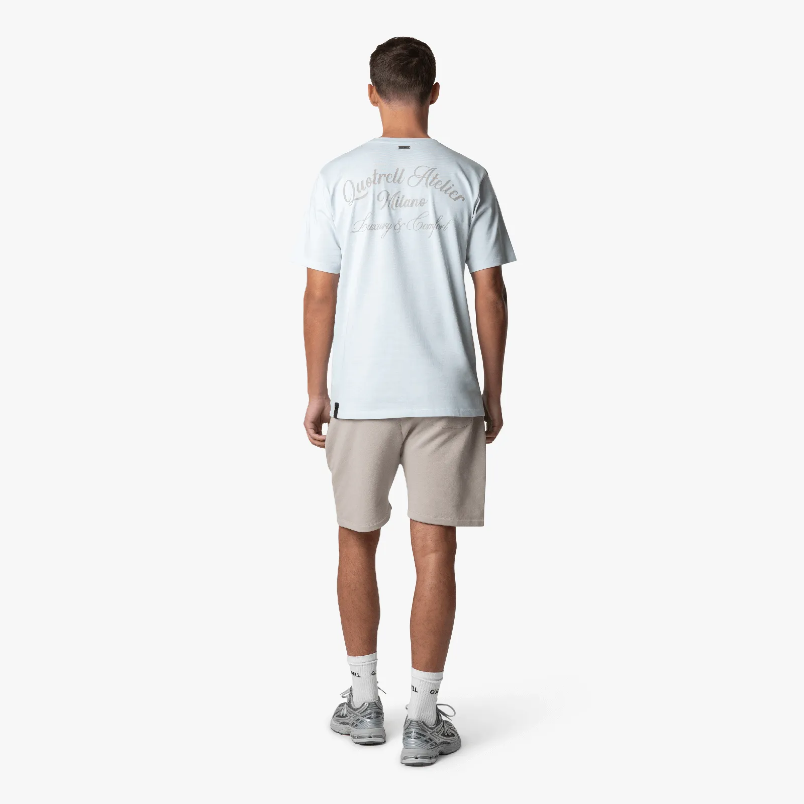 ATELIER MILANO TEE | LIGHT BLUE/GREY