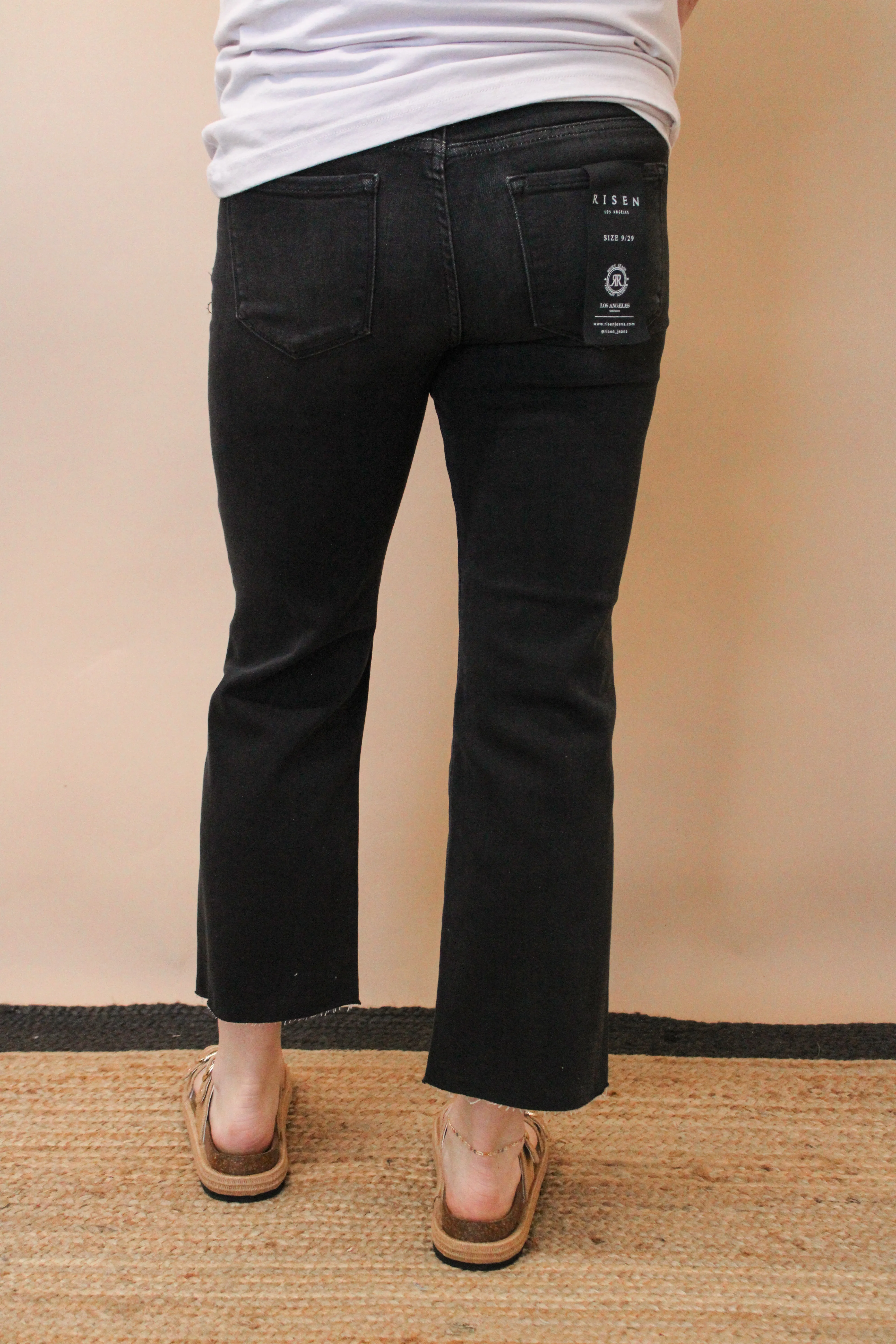 AUBREY TUMMY CONTROL MID-RISE  STRAIGHT JEANS