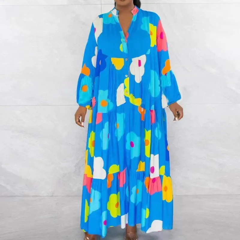 Aurelie – Elegance Women’s Pleated Maxi Dress