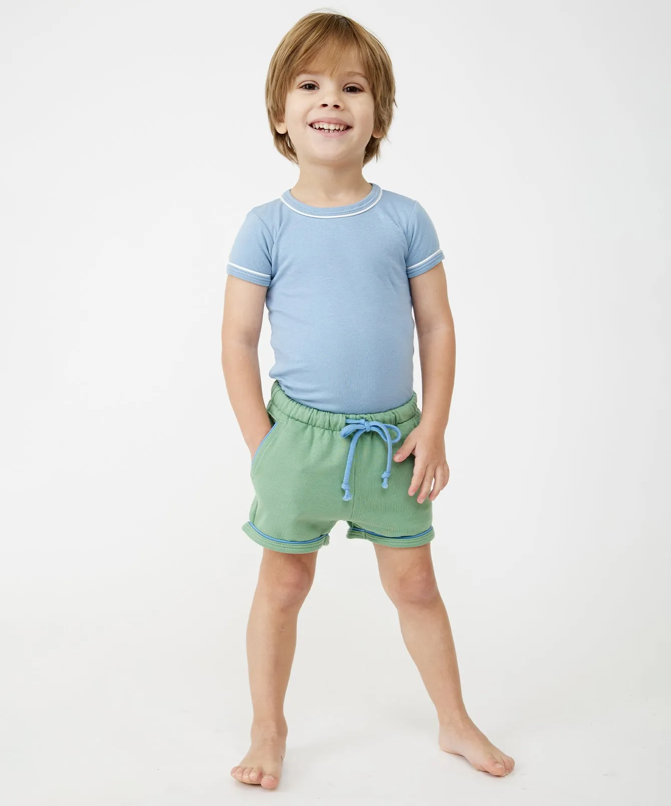 Bailey Baby Short, Basil
