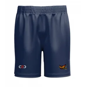 Balmain Wolverines SlimFit HP Split Sport Shorts Pro Navy Youth/Mens
