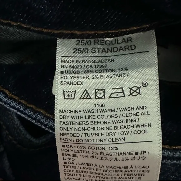 Banana Republic High Rise Pleaded Wide Leg Cropped Jeans