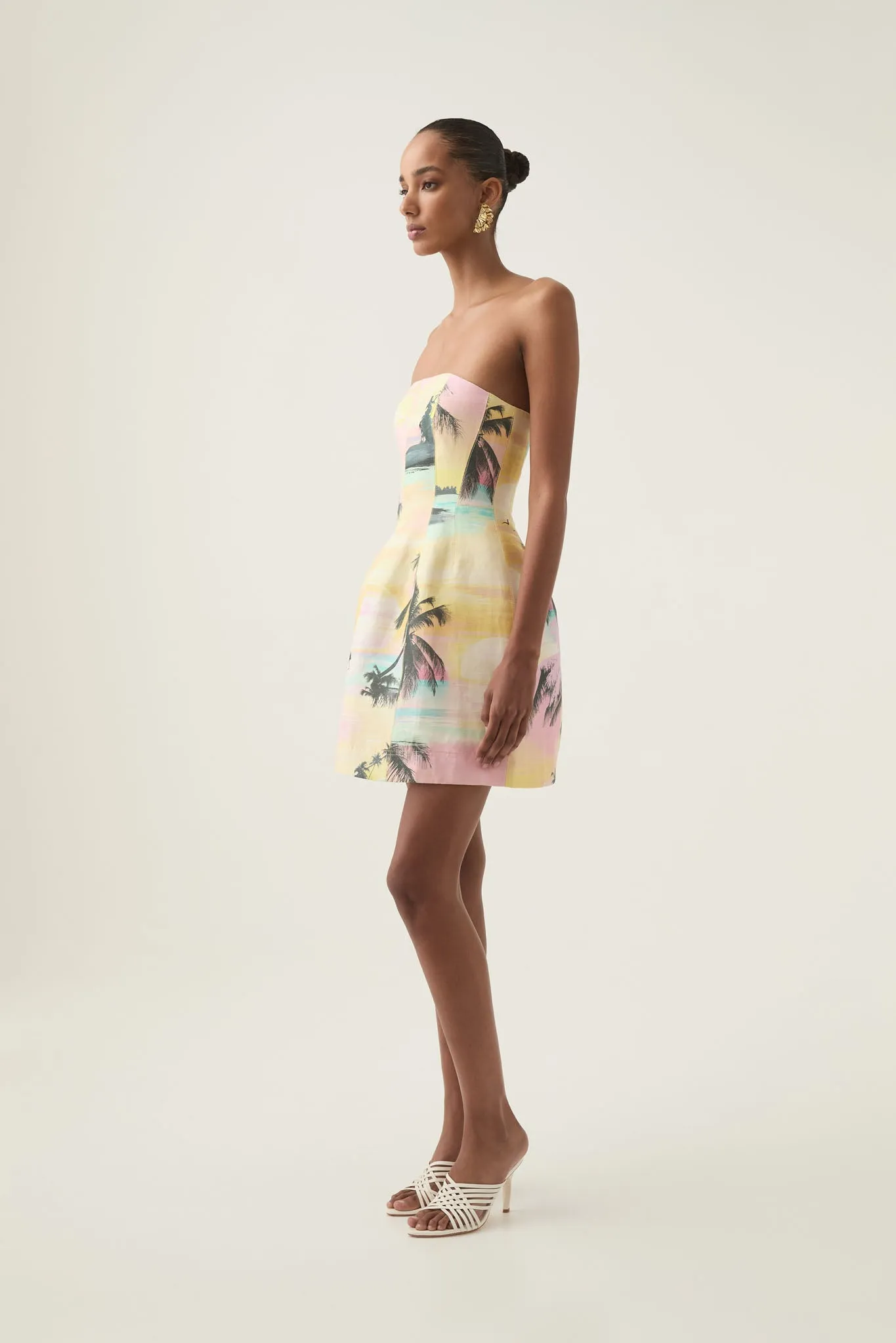 Baret Strapless Mini Dress