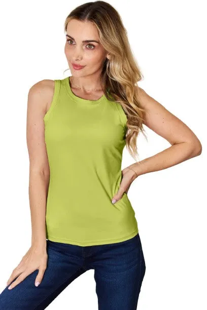Basic Bae Slim Fit Casual Lightweight Sleeveless Top