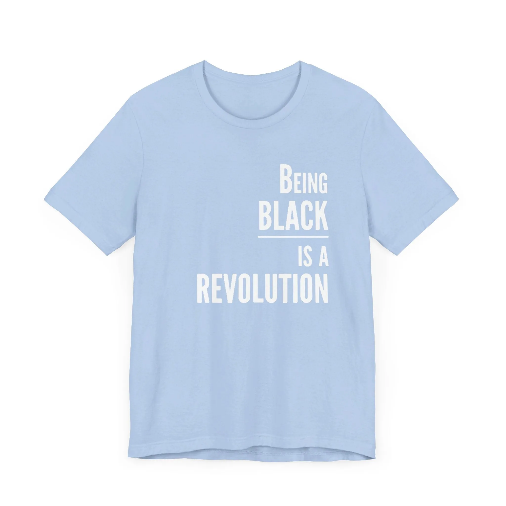 Being Black Is A Revolution: Kings' Jersey Short Sleeve Tee