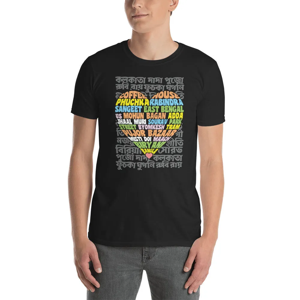 Bengali Unisex Softstyle T-Shirt - Bangla Love
