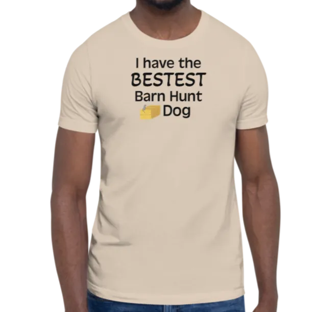 Bestest Barn Hunt Dog T-Shirts - Light