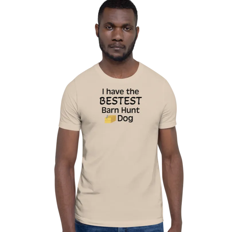 Bestest Barn Hunt Dog T-Shirts - Light
