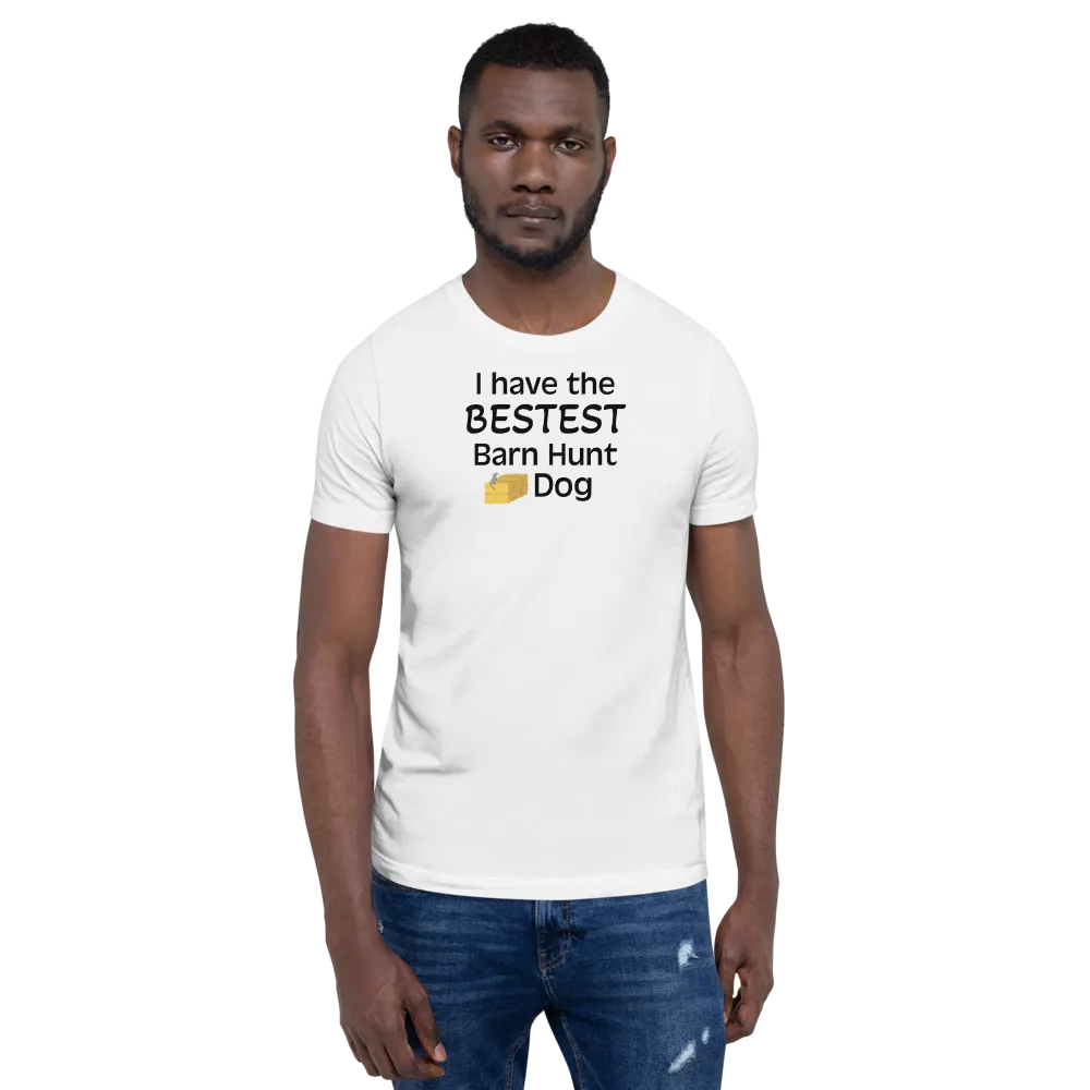 Bestest Barn Hunt Dog T-Shirts - Light