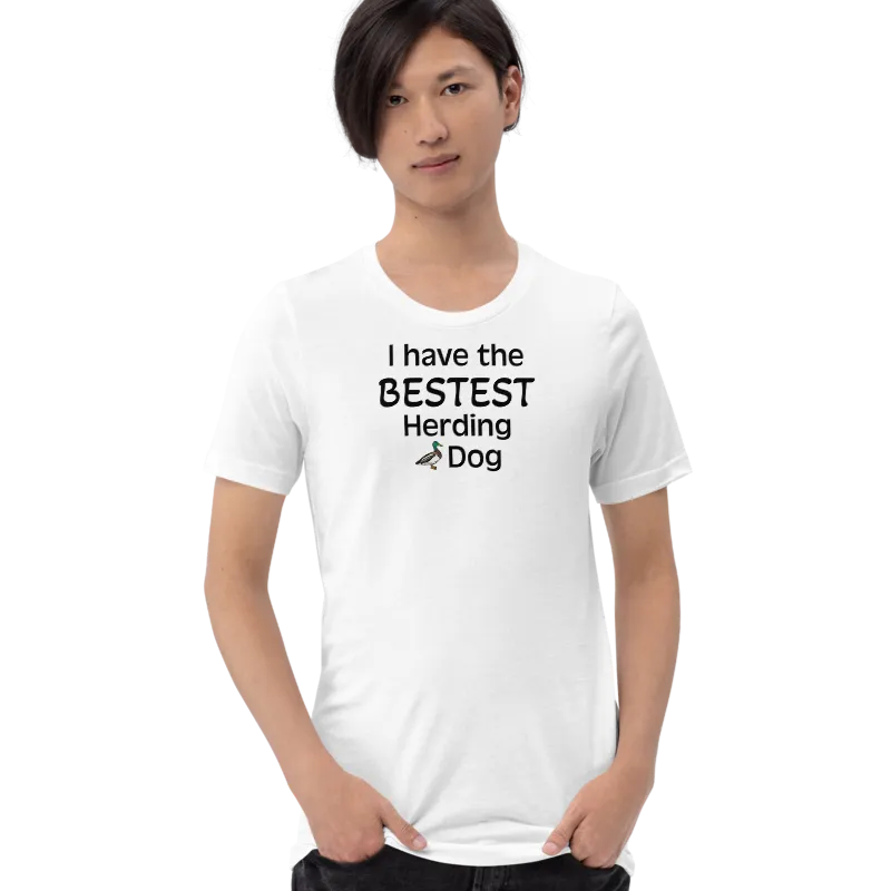 Bestest Duck Herding Dog T-Shirt - Light