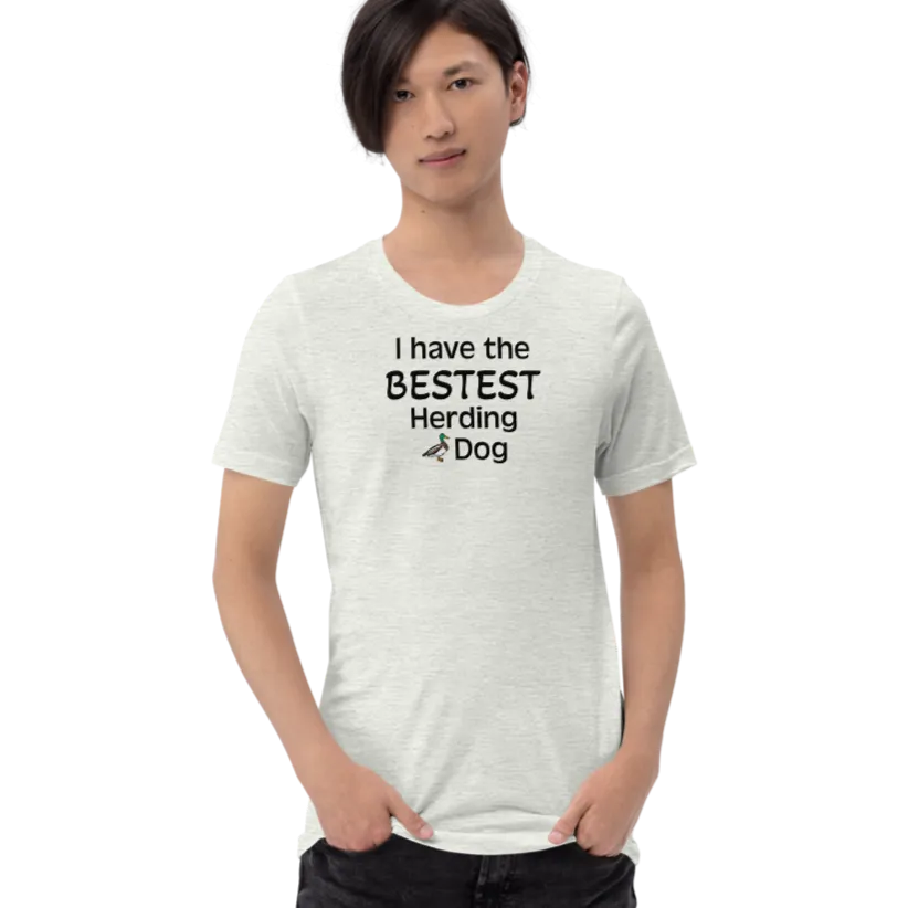 Bestest Duck Herding Dog T-Shirt - Light