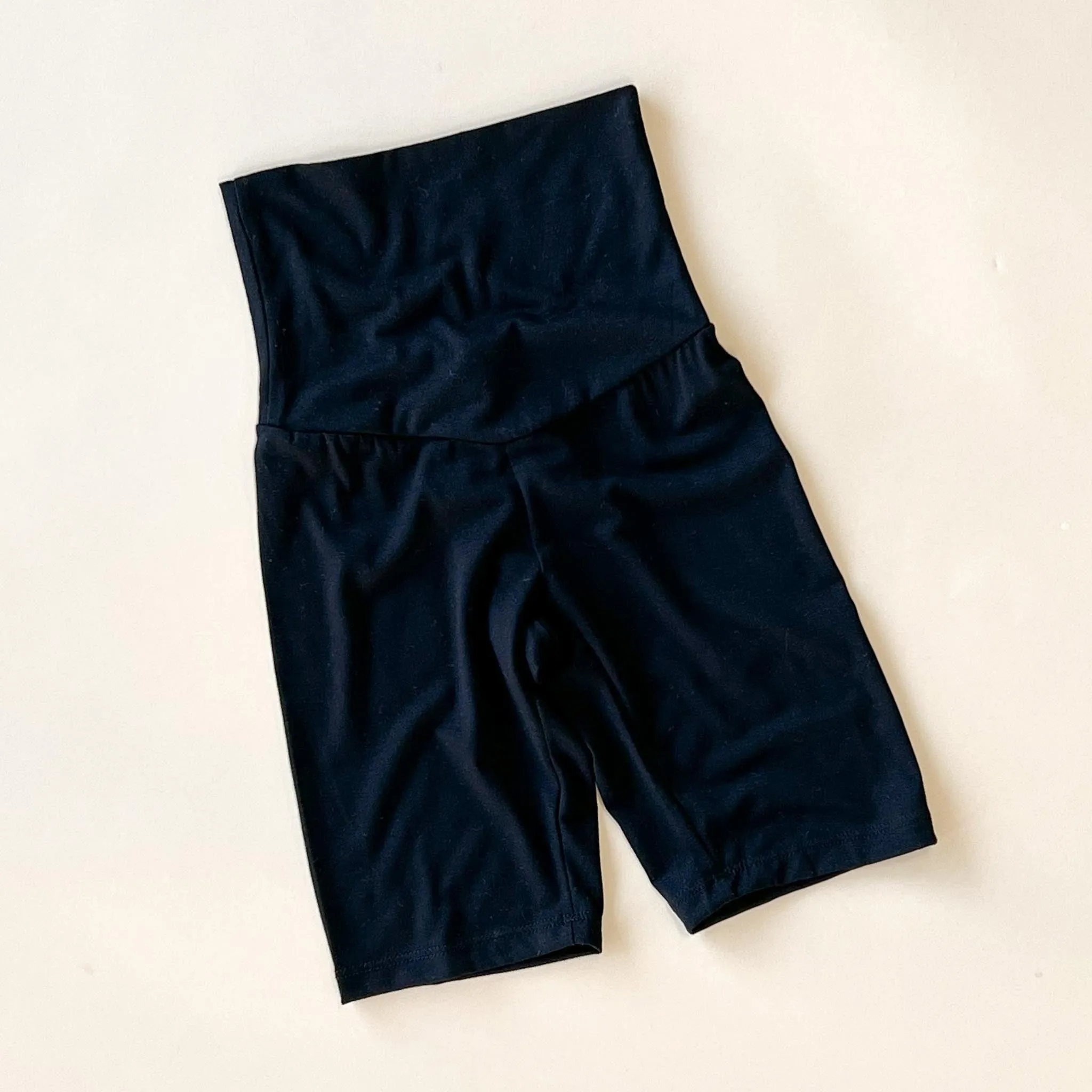 Biker Shorts | Adult | Bamboo Black