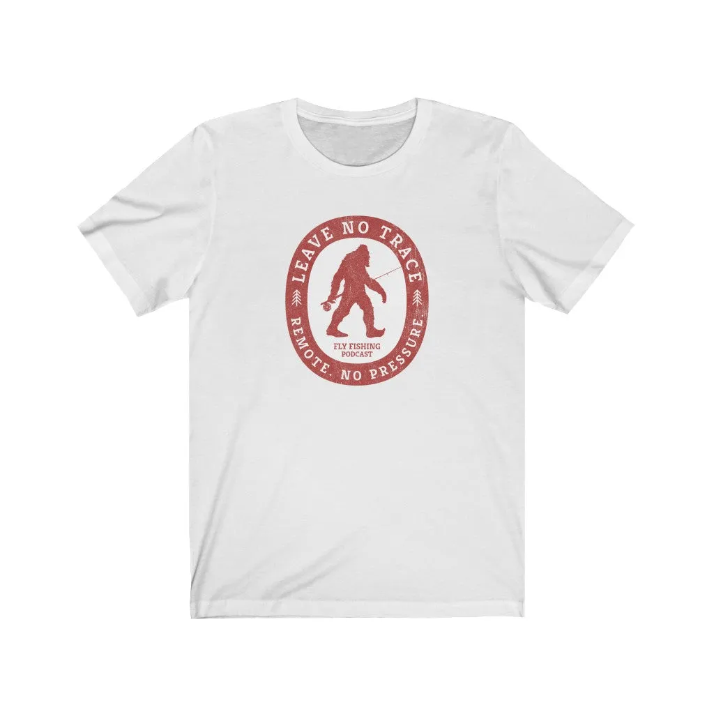Black and Red Squatch Short Sleeve Tee