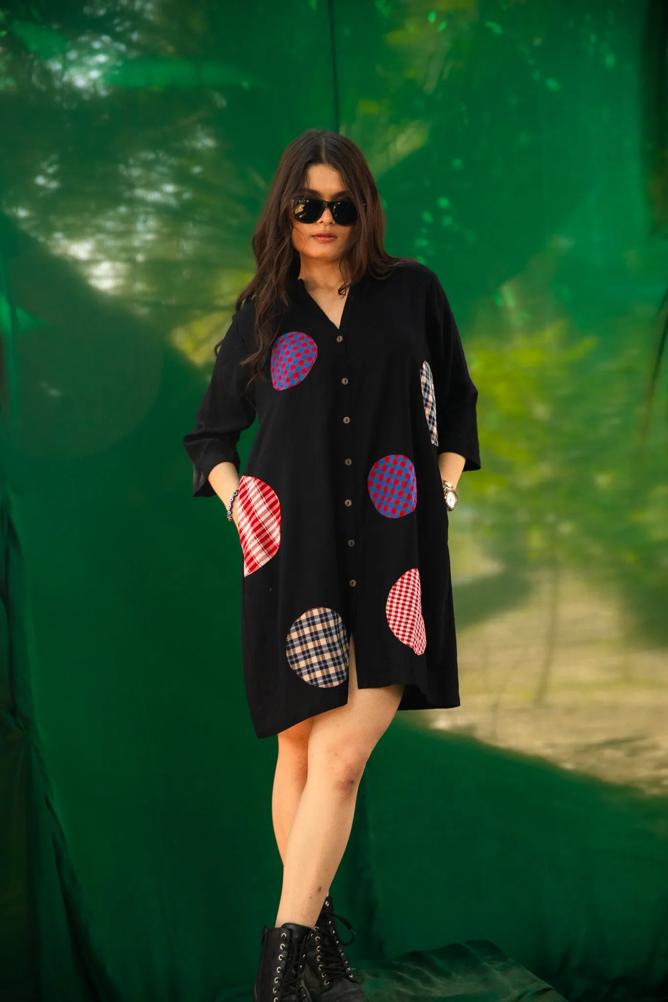 Black Polka Dress