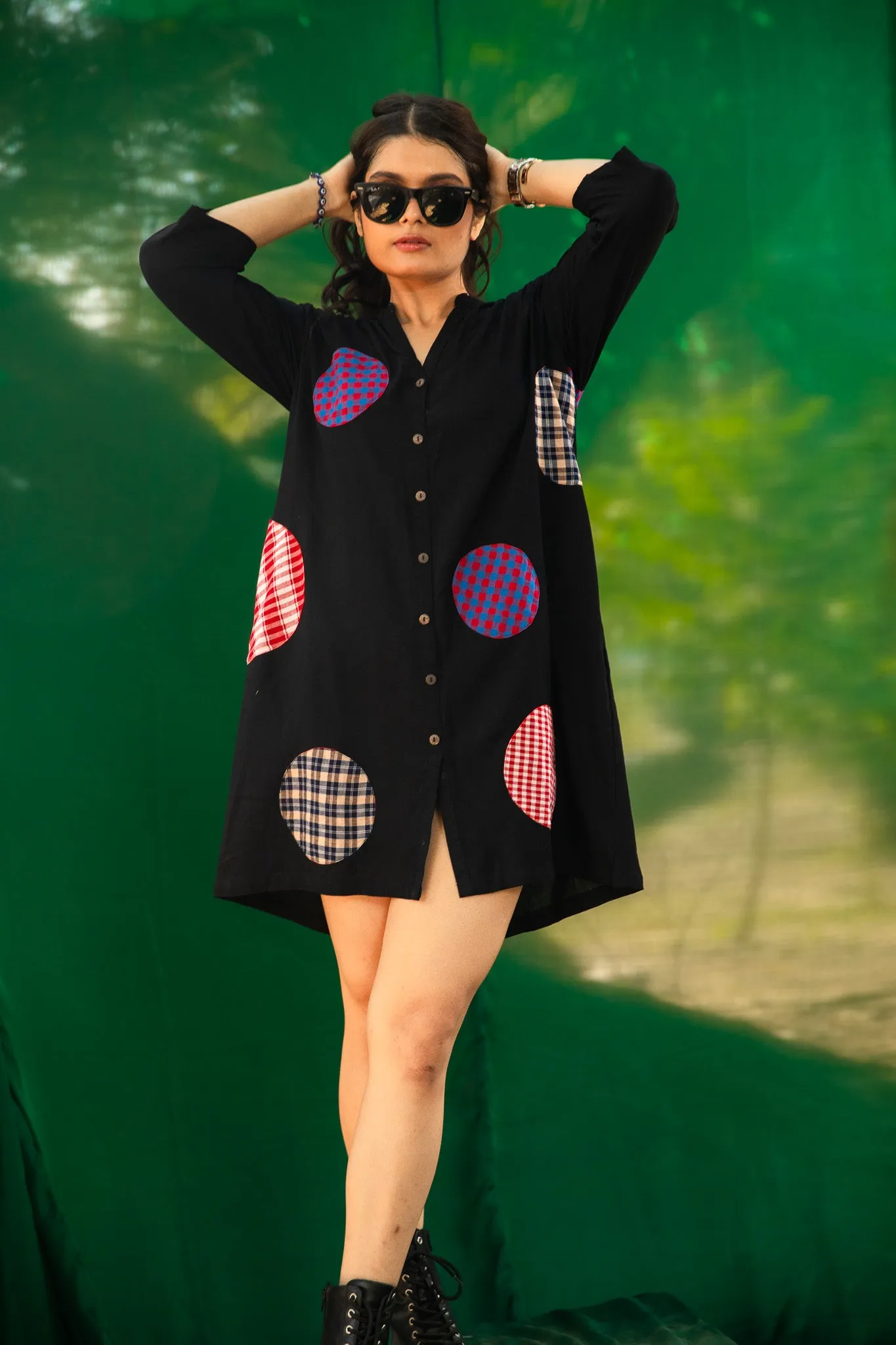 Black Polka Dress