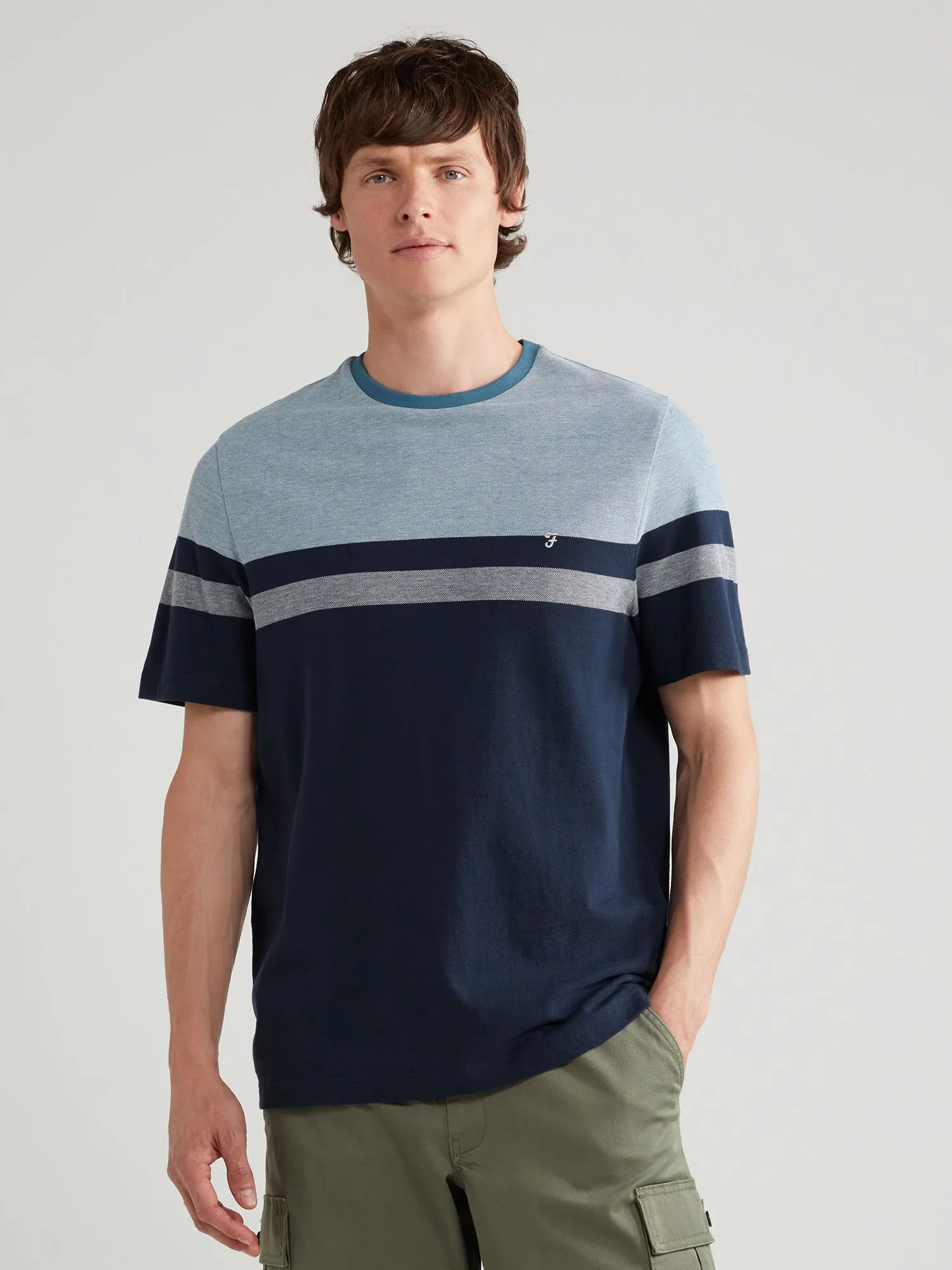 Blue 2 Tone Tee