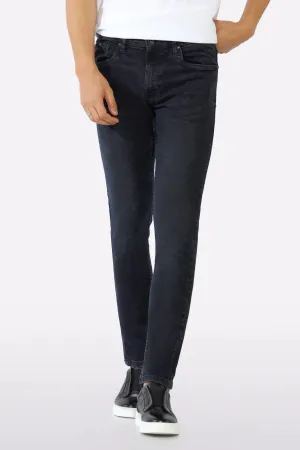 Blue Tailored Slim Fit Jeans